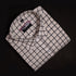 Ivory Black Windowpane Check
