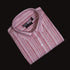 White & Rose Red Vertical Stripe