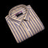 Golden Beige & Charcoal Stripe