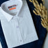 Formal Solid Full White Shirt